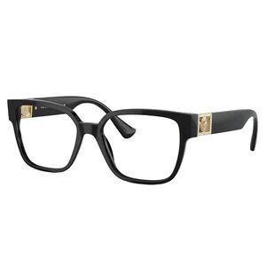 Versace VE 3329B GB1 Black Plastic Square Eyeglasses 54mm